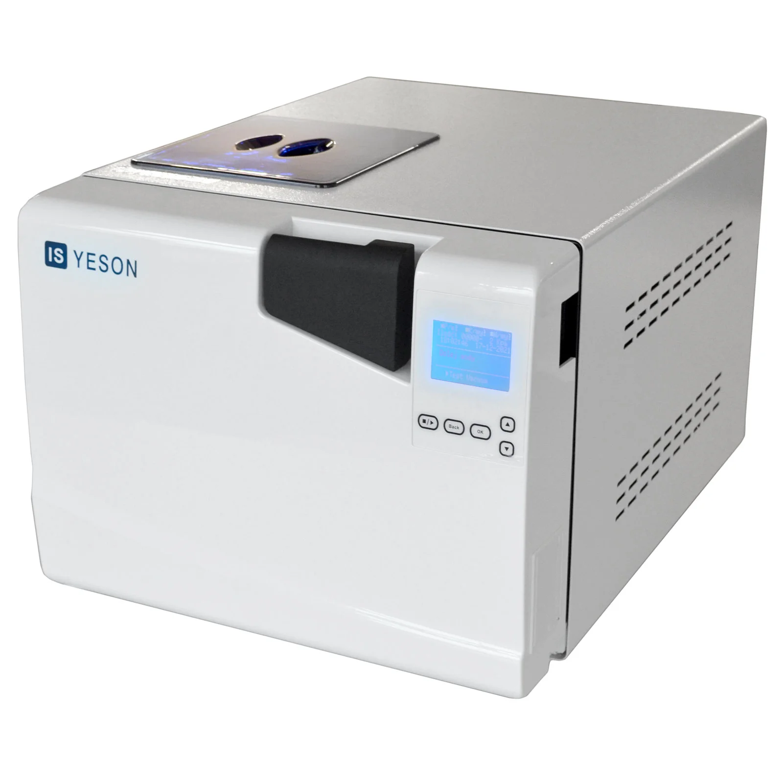 Autoklaw YESON serii E 12L BLACK (LCD) – autoklaw parowy klasy B o pojemności 12 L