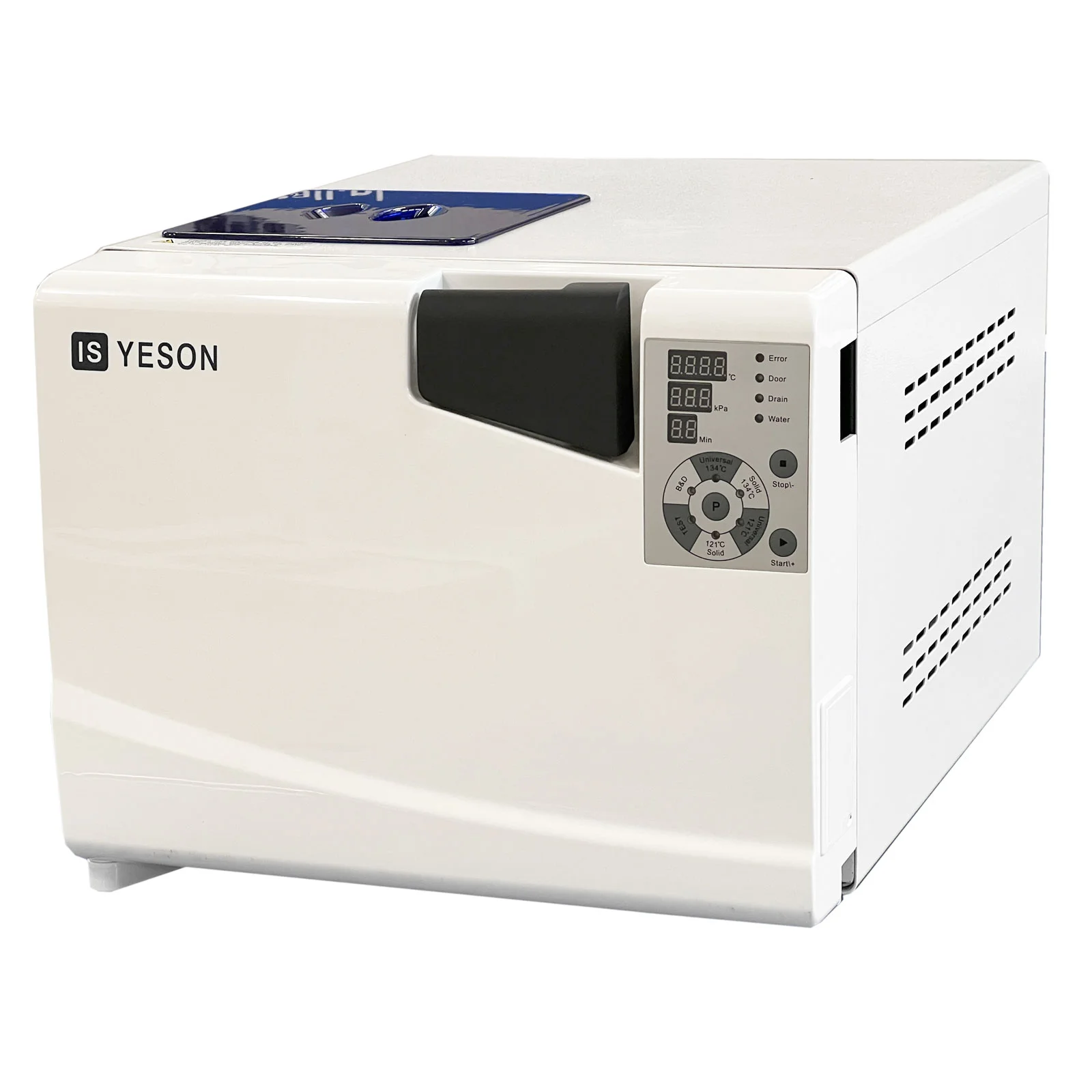 Autoklaw YESON serii E 12L BLACK LED – autoklaw parowy klasy B o pojemności 12 L