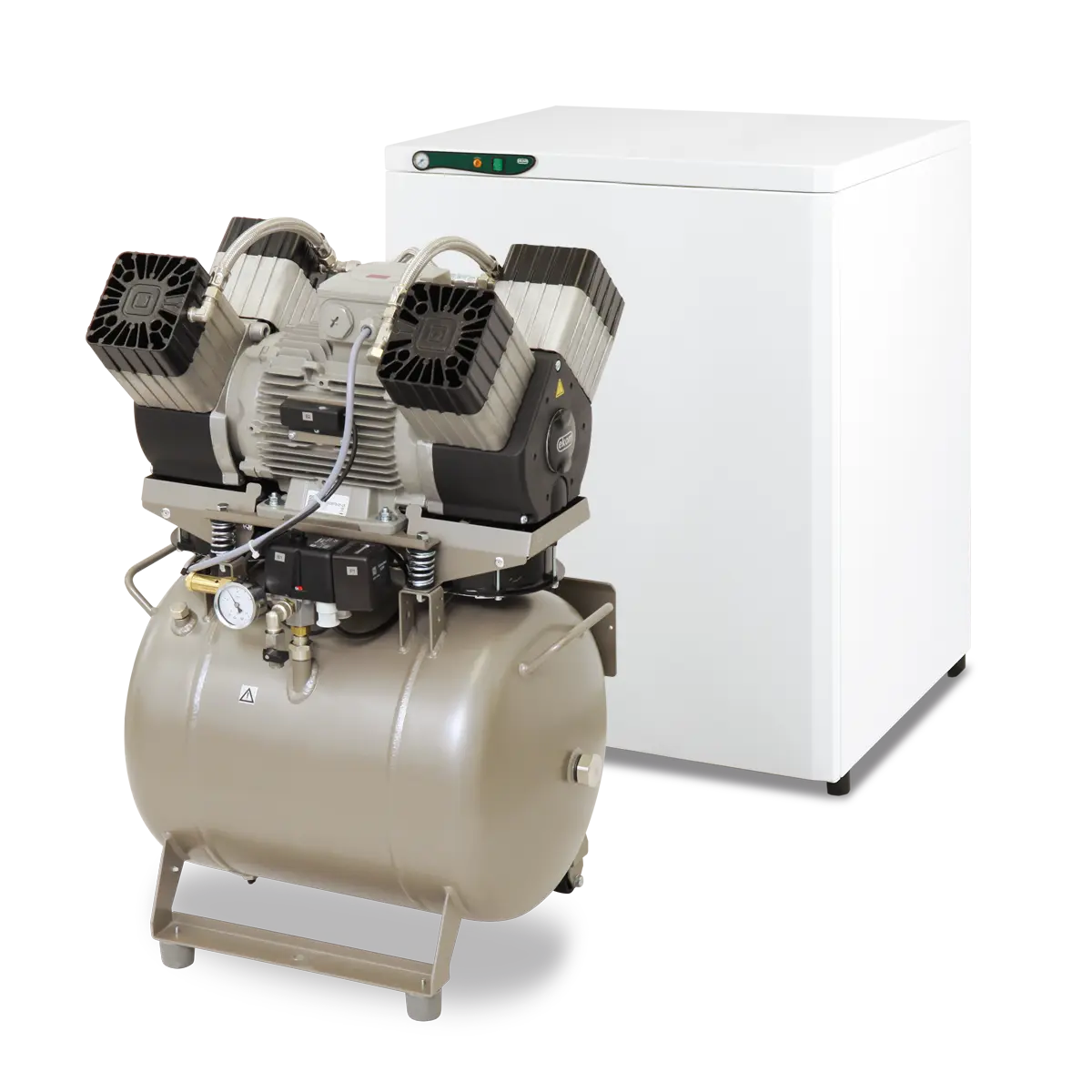 Sprężarki stomatologiczne EKOM – bezolejowe, ciche i wydajne