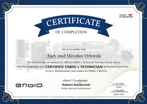 Fach-med Mirosław Orłowski enbio 21.05.2026